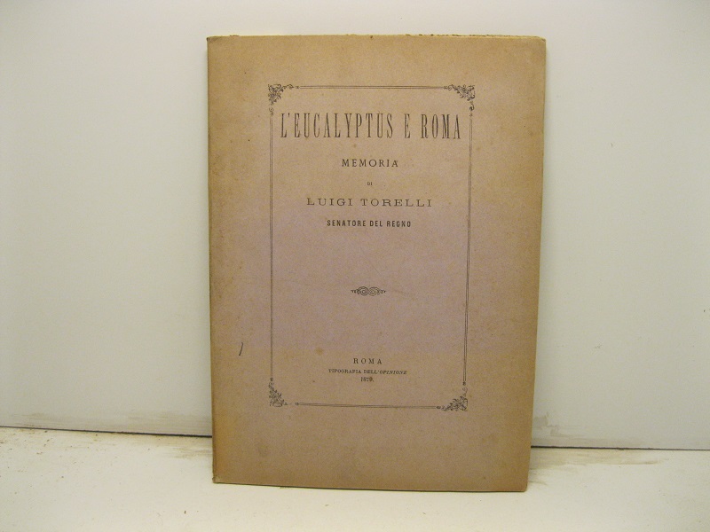 L'eucalyptus e Roma. Memoria